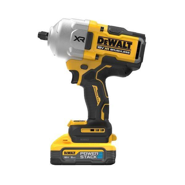 Chave de Impacto DEWALT DCF961H2T-QW (18V - 1/2" - 2 Baterias 5Ah - Amarelo/Preto), miniatura 2