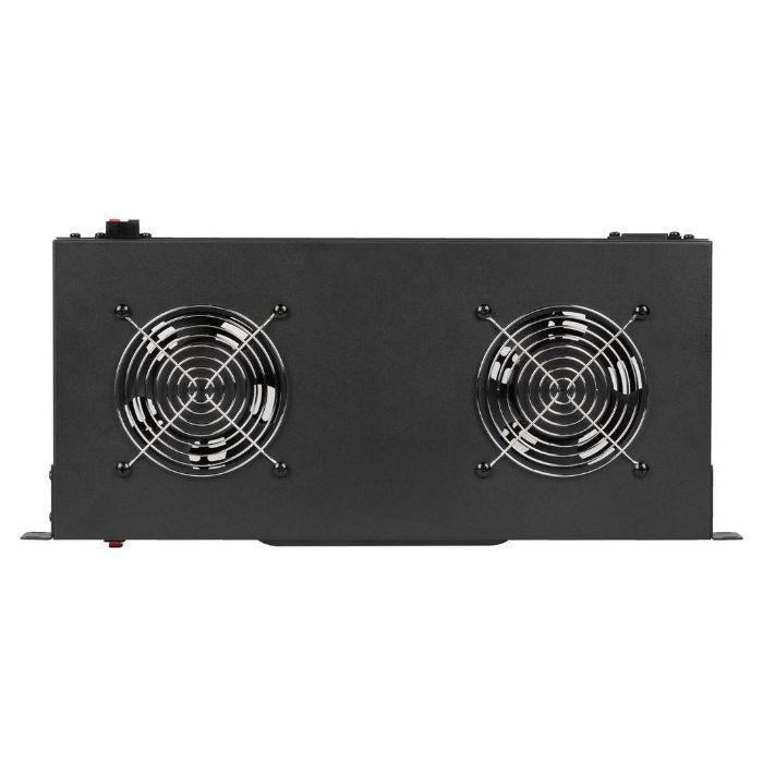 Painel de Ventilação LANBERG AK-1502-B (19" - 1U - 2 ventoinhas - Preto) — miniatura 4