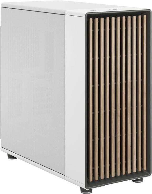 Caixa PC FRACTAL DESIGN North XL (Midi Tower - Madeira, aço e malha - 18,5 cm - Branco)