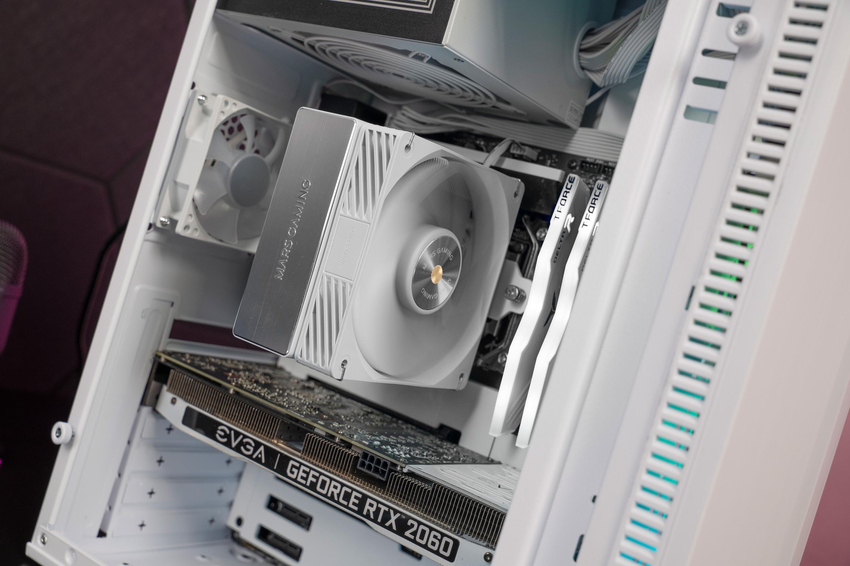 Cooler CPU MARS GAMING MCPU-X4W (12 cm - 1 ventoinha - 2000 RPM - Branco) — miniatura 10