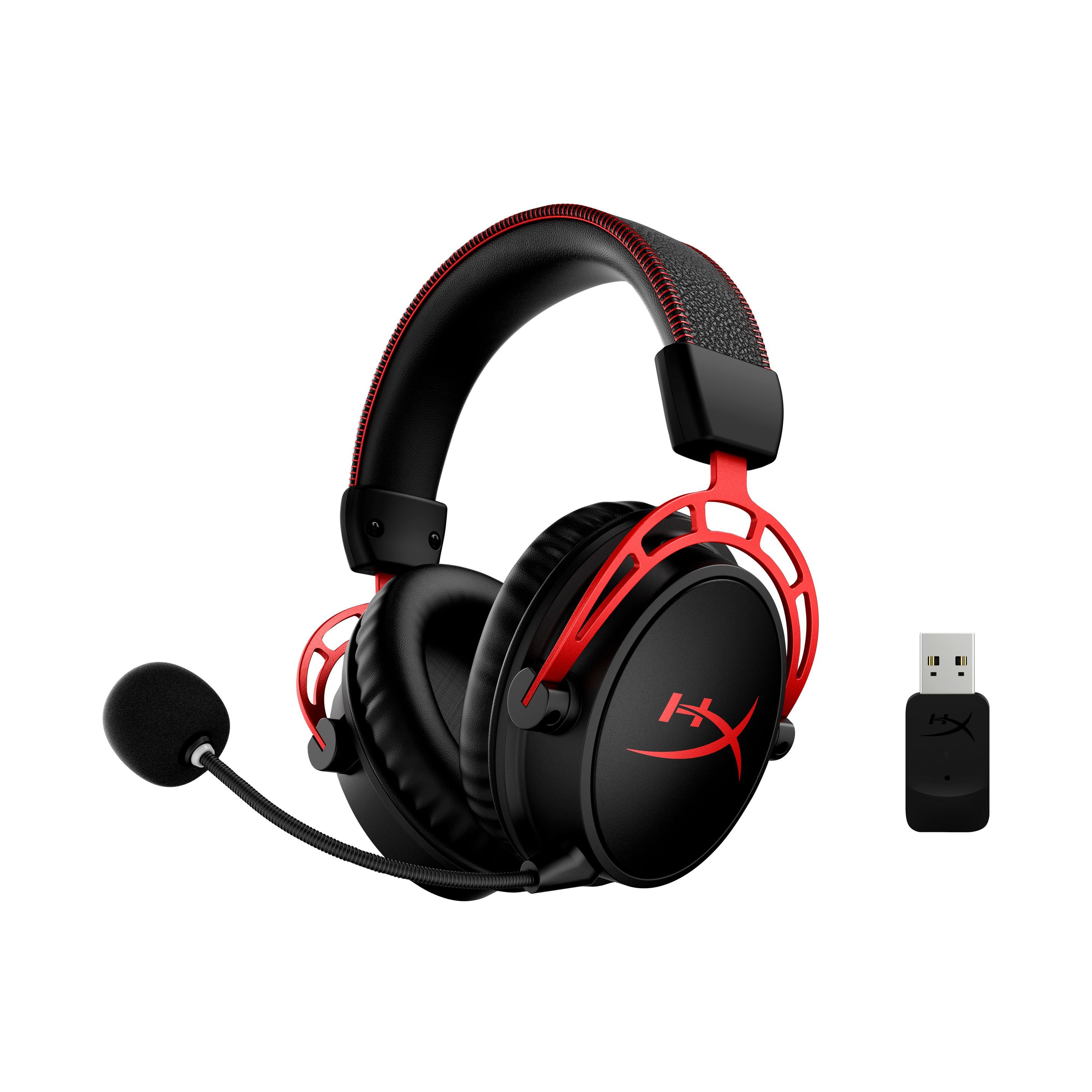 Headset Gaming HYPERX Cloud Alpha Wireless (Binaural - Com fios - Circum-aural - Preto/Vermelho) — miniatura 7