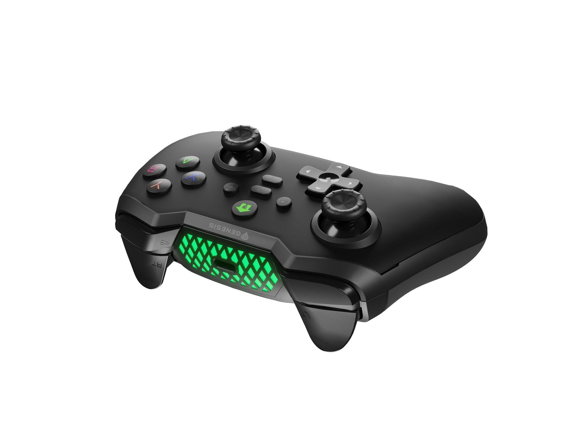 Comando Gaming GENESIS Mangan 400 (Nintendo Switch - Sem fios - Bluetooth - Preto) — miniatura 6