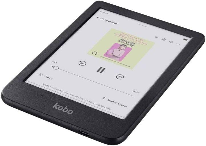 Leitor de Livros Eletrónicos KOBO Clara Colour (6" - 1448 x 1072 pixels - E Ink Kaleido - Preto) — miniatura 3