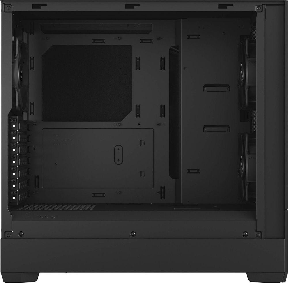 Caixa Midi-Tower FRACTAL DESIGN Pop Silent (ATX, Micro ATX, Mini-ITX - ATX - Midi Tower - Preto) — miniatura 5