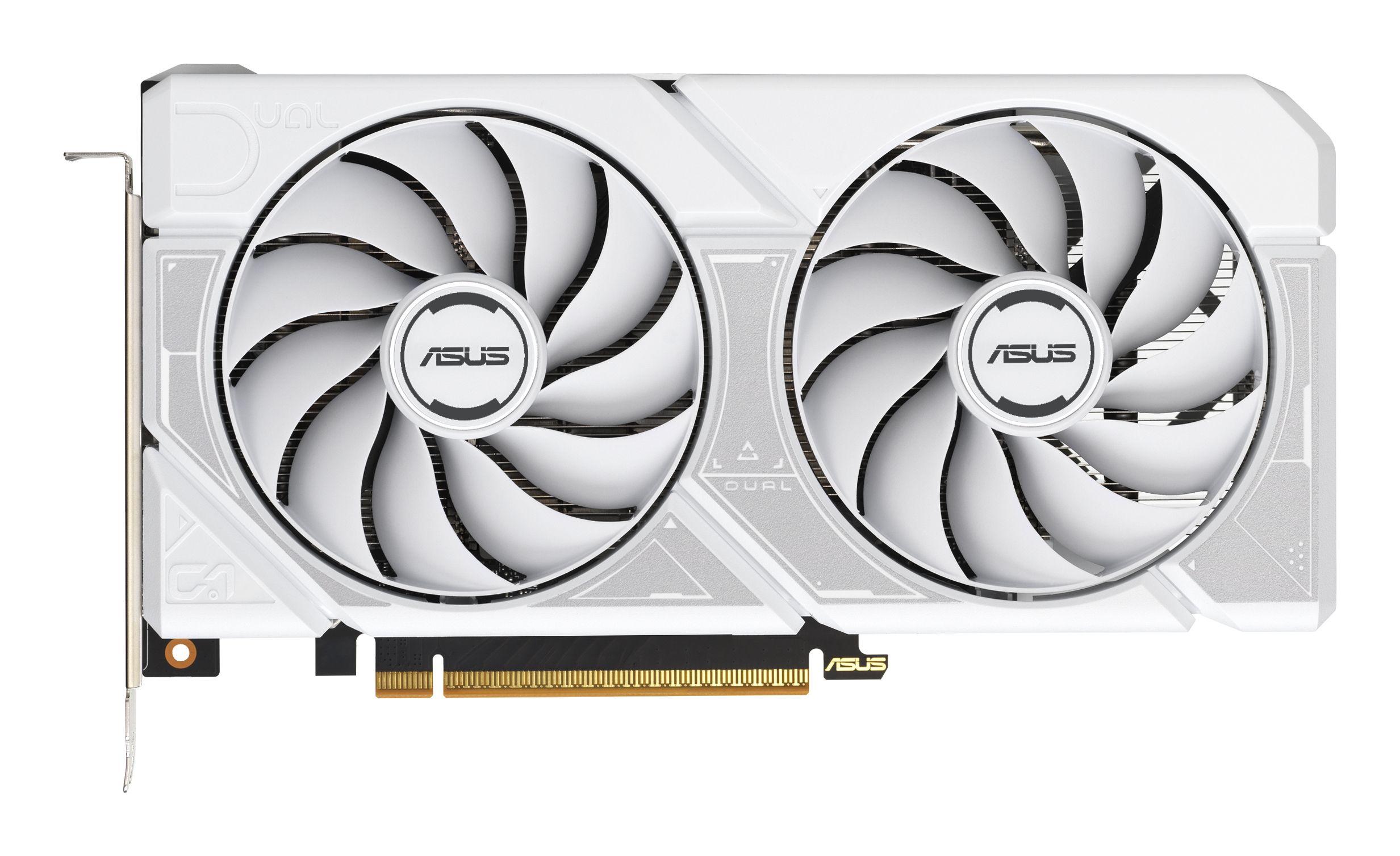 Placa Gráfica ASUS Dual-RTX5060-O8G-WHITE (GeForce RTX 5060 - 8 GB - GDDR7 - Branco)