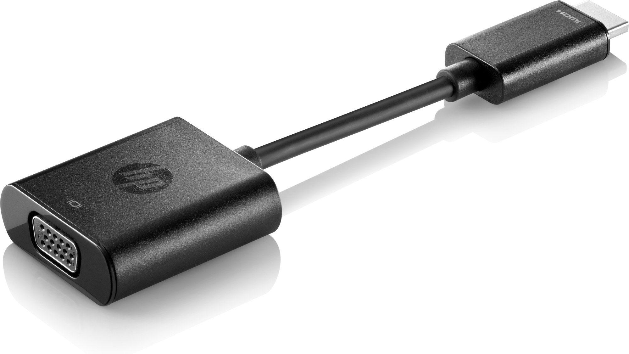 Adaptador HDMI para VGA HP H4F02AA#AC3 (0,045 m - Macho - Fêmea - Preto) — miniatura 2
