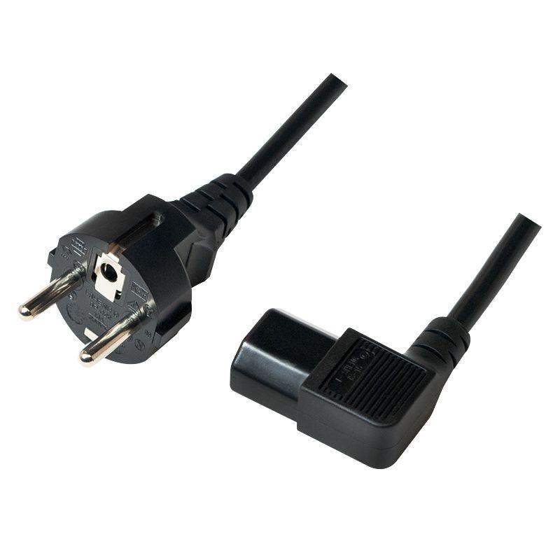 Cabo de Alimentação LOGILINK CP1092U (5 m - CEE7/7 - Acoplador C13 - Preto), miniatura 2
