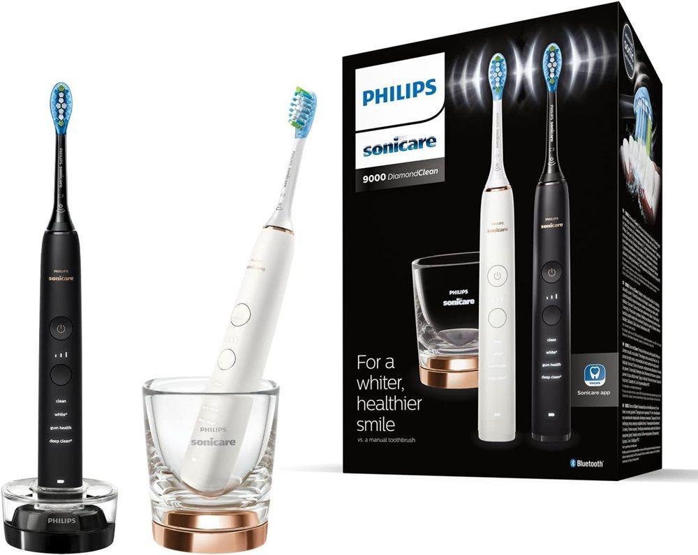 Escova de Dentes Elétrica PHILIPS Sonicare DiamondClean 9000 HX9914/57 (Preto) — miniatura 3