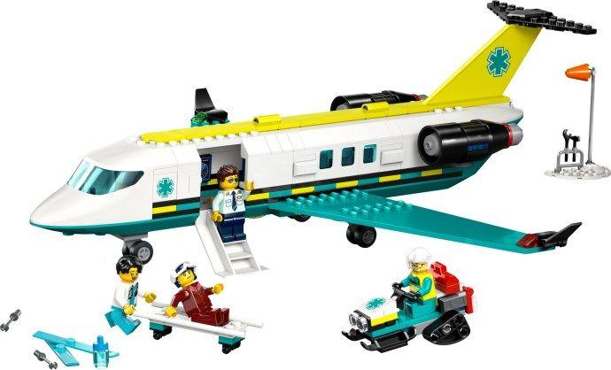 LEGO 60465 City Avião de Ambulância Aérea de Emergência (6+ anos - 403 peças), miniatura 2