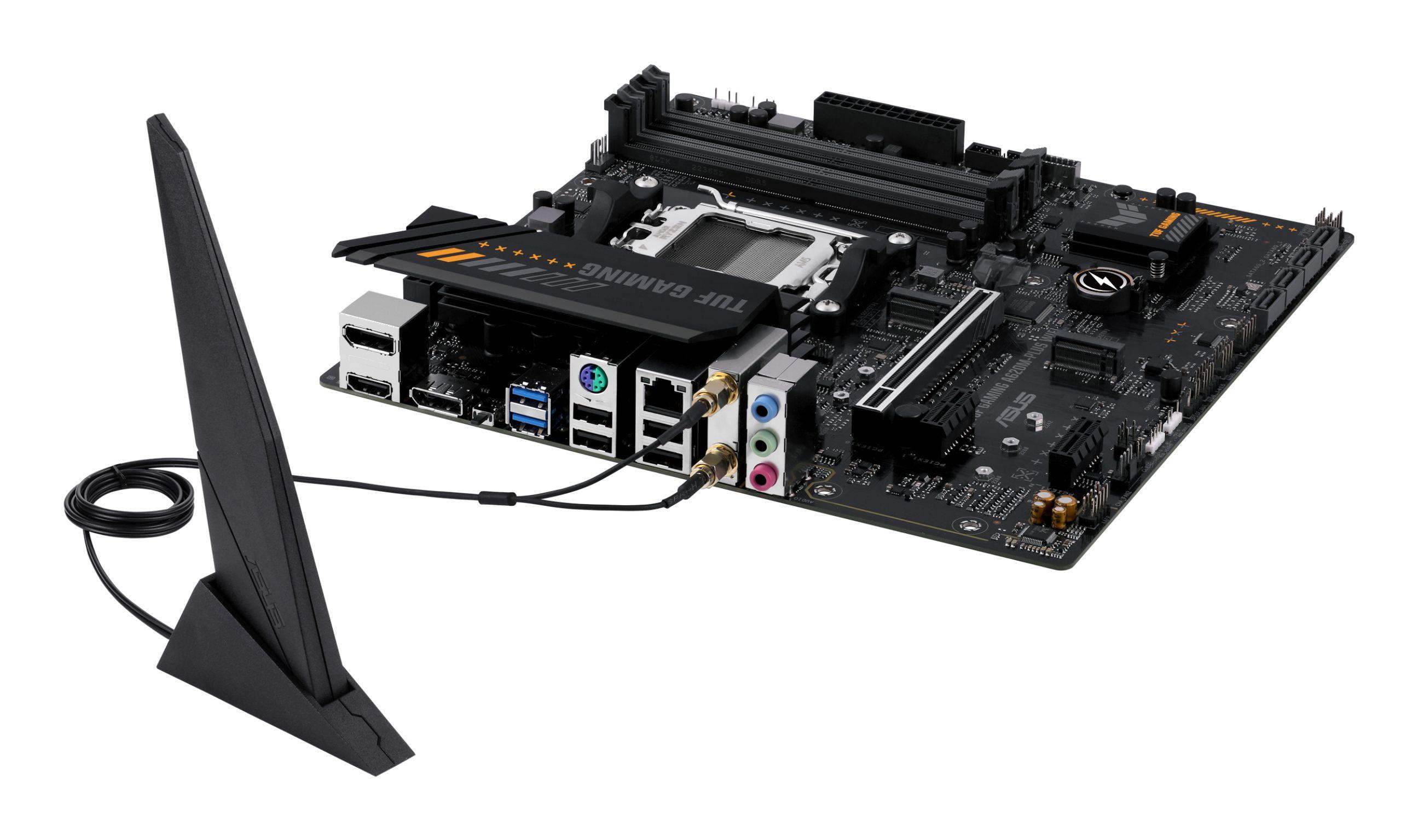 Motherboard ASUS TUF GAMING A620M-PLUS WIFI (AM5 - AMD Ryzen 7000 Series - micro-ATX), miniatura 9