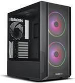 Caixa de Computador LIAN LI LANCOOL 216 (2,5" - Aço, vidro temperado - 18,1 cm - Preto)