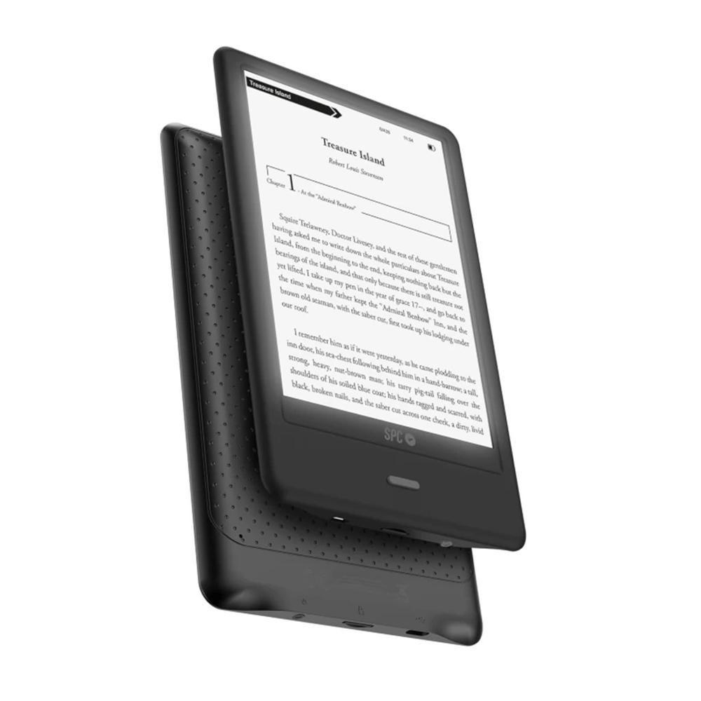 Leitor de Livros Eletrónicos SPC Dickens Light 2 Pro (6" - E Ink Carta - Até um mês - Preto)