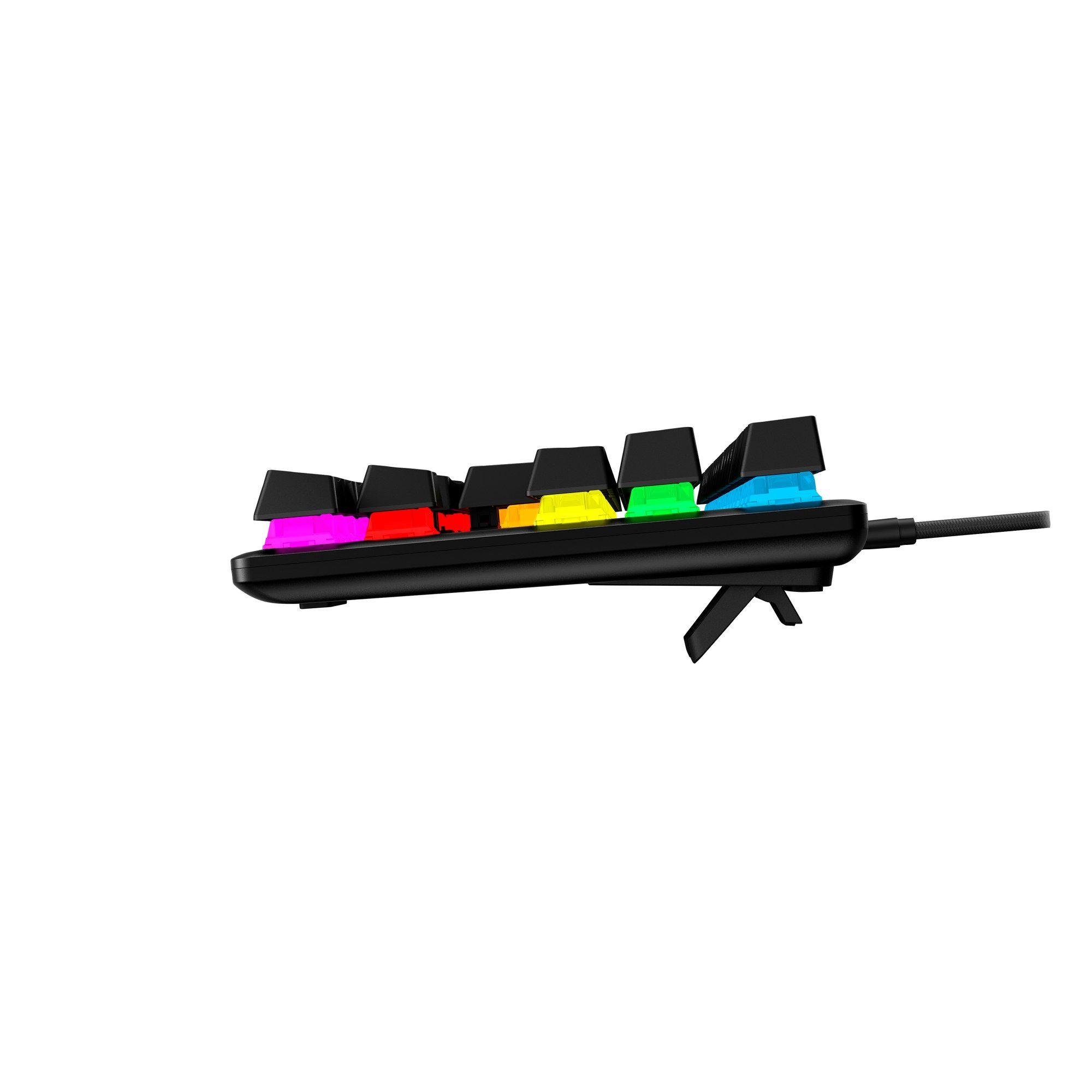 Teclado HYPERX Alloy Origins Core PBT (US - HyperX Blue - USB - Preto) — miniatura 9