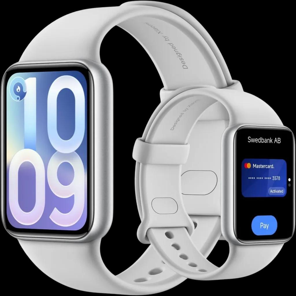 Smartband XIAOMI Smart Band 10 Pro NFC (Ecrã AMOLED 1,74" - Prateada)