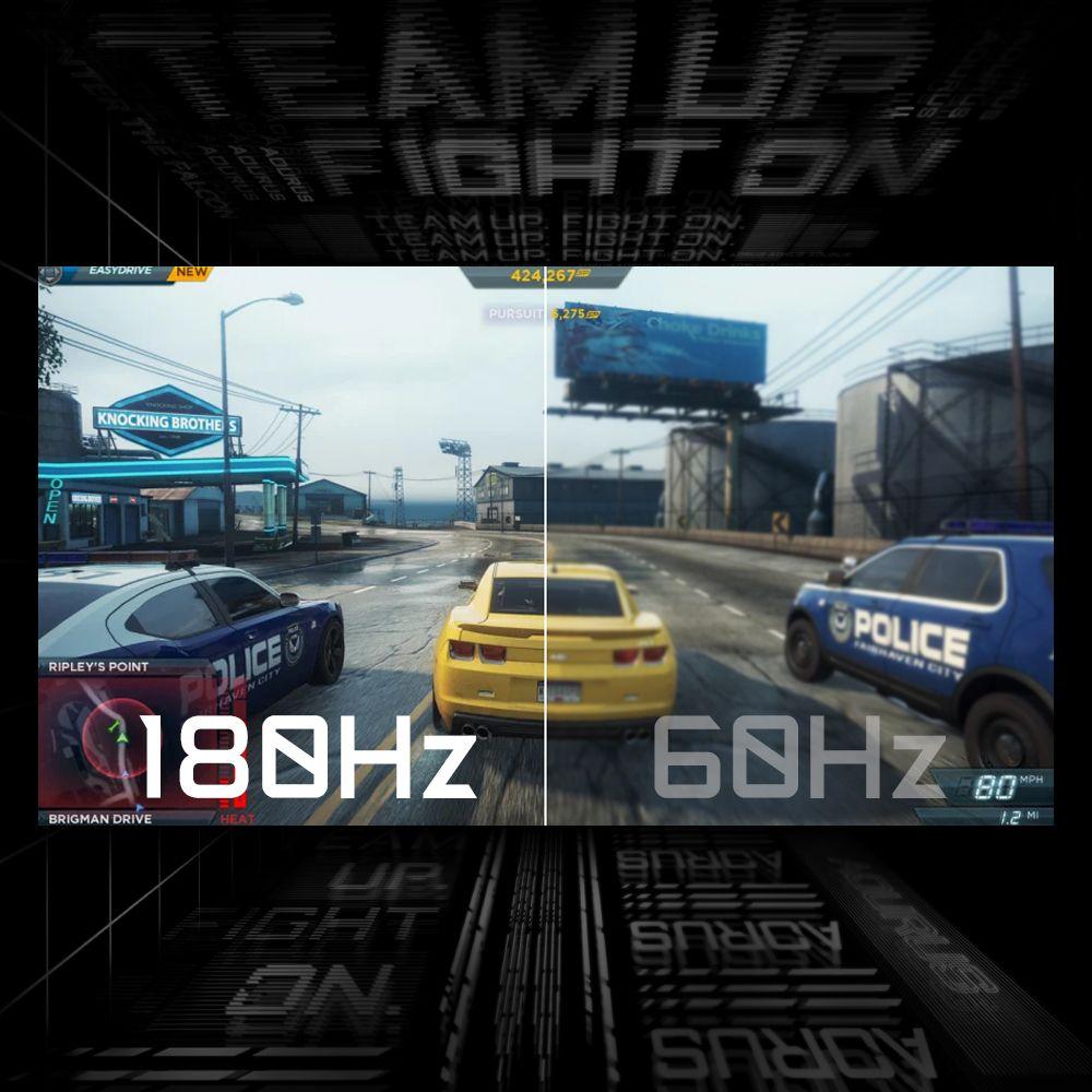 Monitor GIGABYTE GS27FC (27" - VA - 180 Hz - Preto) — miniatura 8