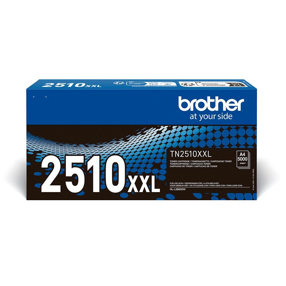 Toner BROTHER TN2510XXL (5000 páginas - Preto)