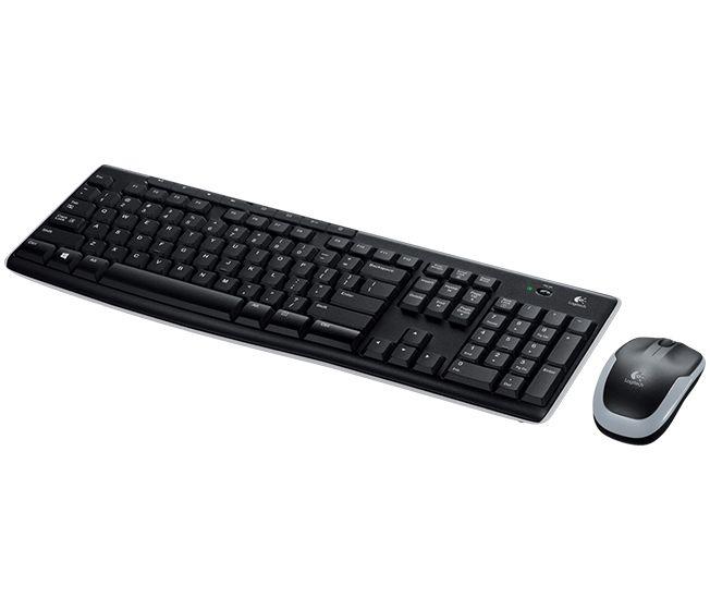 Conjunto de Teclado e Rato LOGITECH MK270 (Húngaro - Tamanho completo - RF Wireless - Preto) — miniatura 3