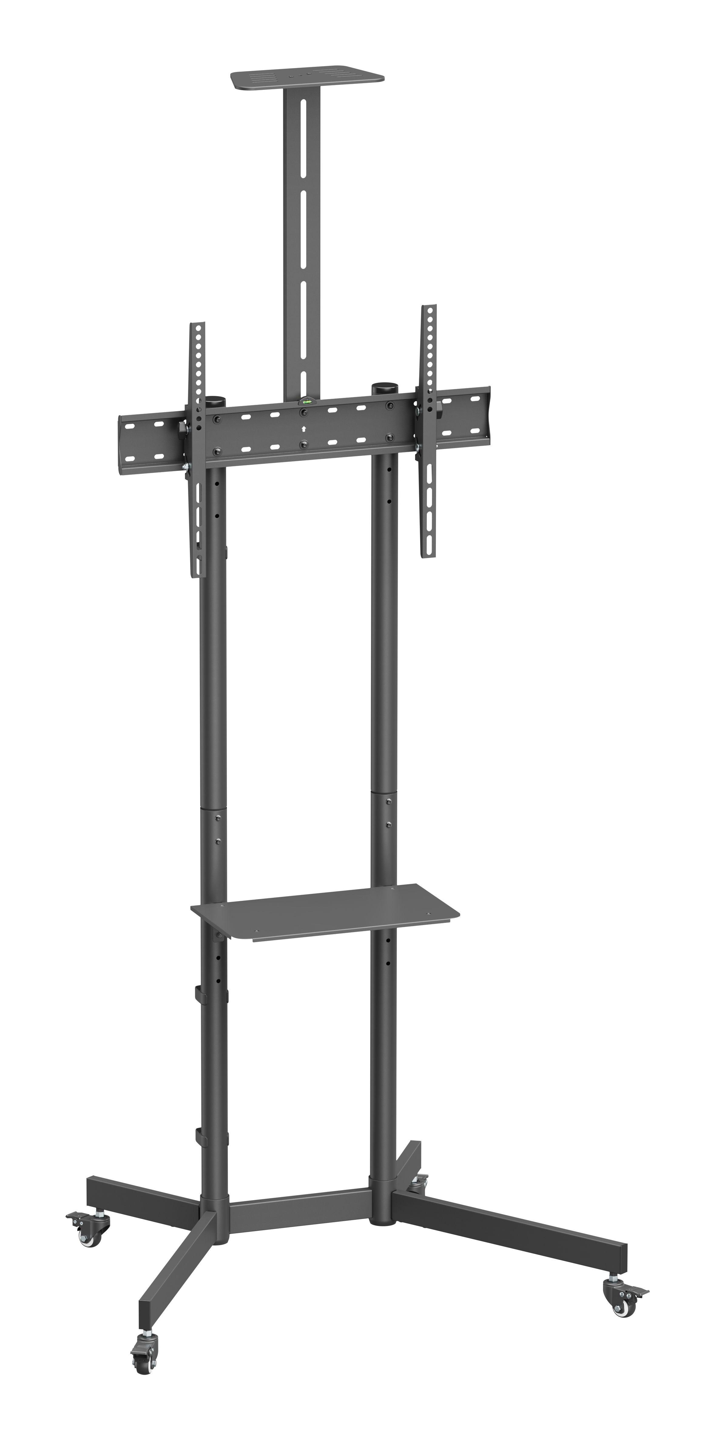 Suporte de Chão para TV EWENT EW1581 (600 x 400 mm - 100 x 100 mm - 177,8 cm - Preto)
