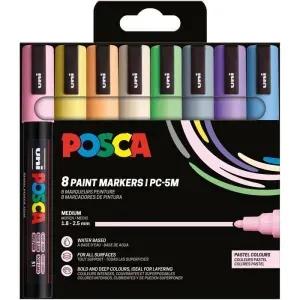 Conjunto de Marcadores de Pintura POSCA PC-5M/8C (Plástico - cores sortidas) — miniatura 2
