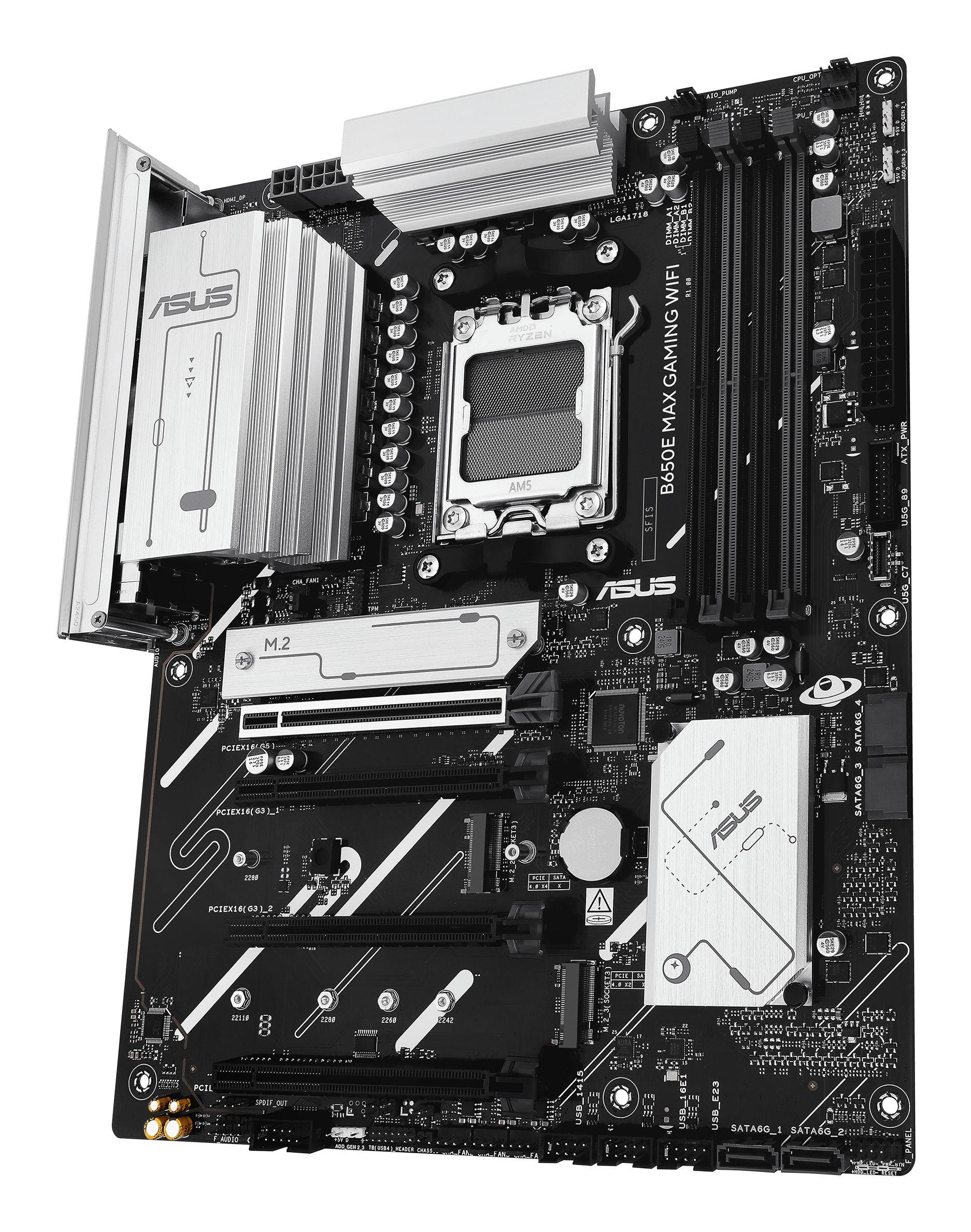 Motherboard ASUS B650E MAX GAMING WIFI (AM5 - ATX - Duplo canal - Preto), miniatura 5