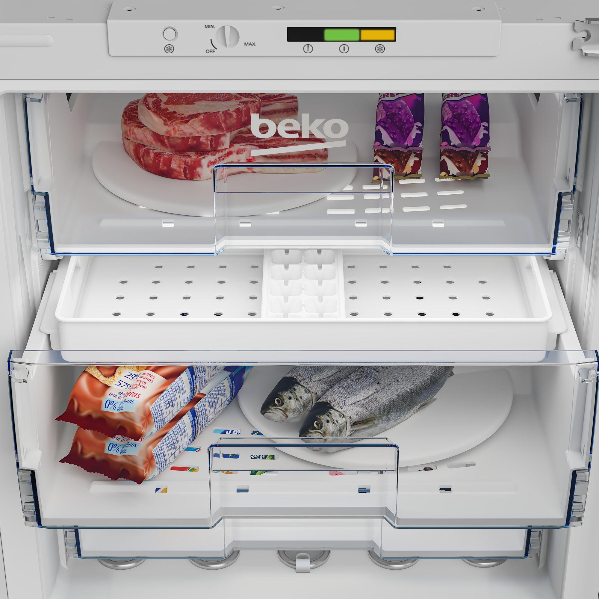 Congelador Vertical Encastre BEKO BU1204N (Altura 82 cm - 60 cm - 82 cm - Branco), miniatura 5