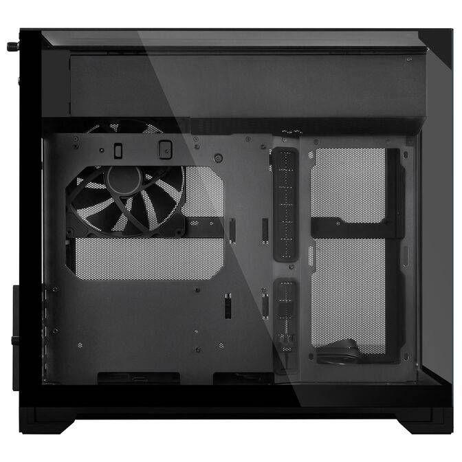 Caixa Micro-ATX LIAN LI O11 Vision-M (Micro ATX, Mini-ITX - Midi Tower - Aço, vidro temperado, alumínio - Preto) — miniatura 5