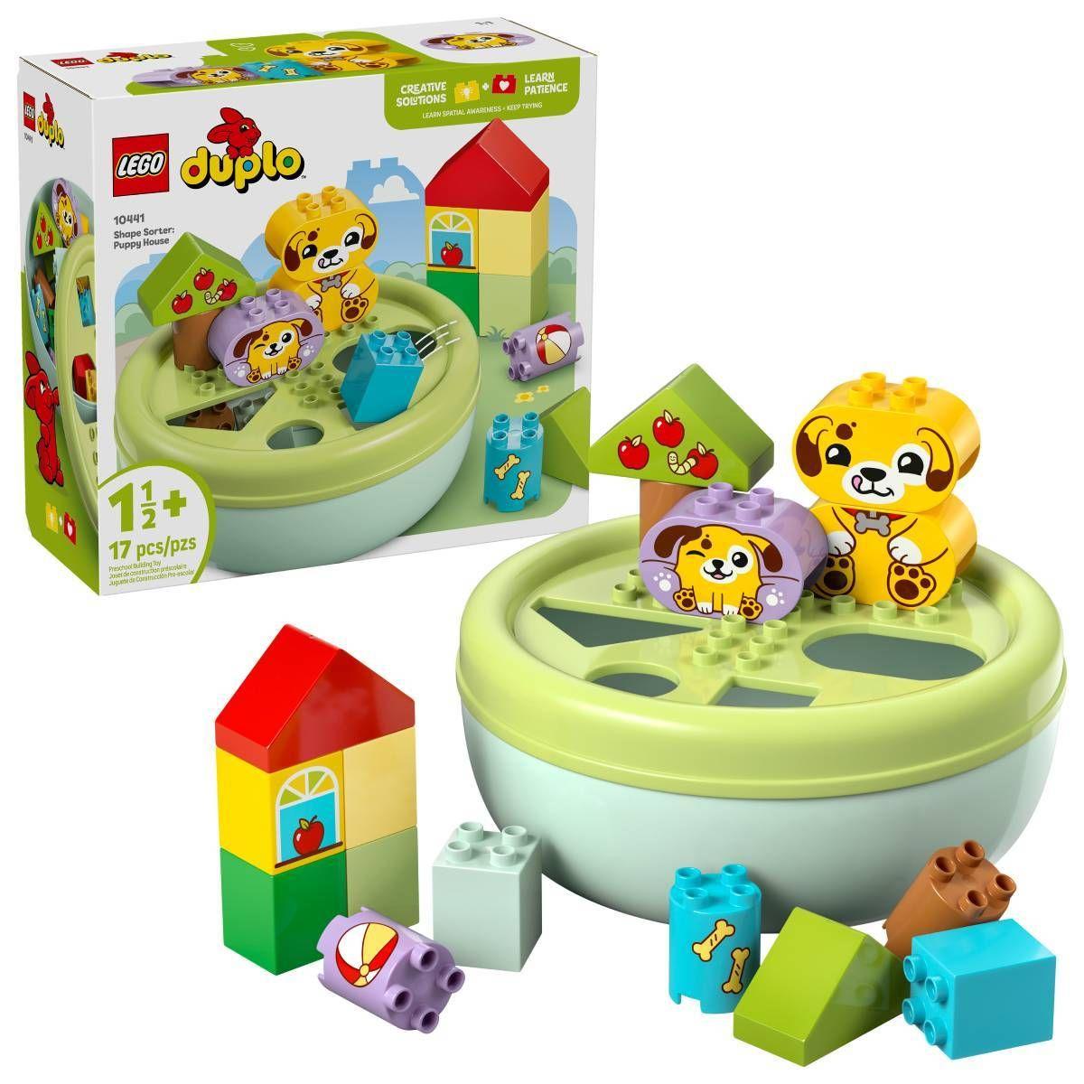 LEGO 10441 Duplo Organizador de Formas: Casa de Cachorrinho (1+ anos - 17 peças), miniatura 3