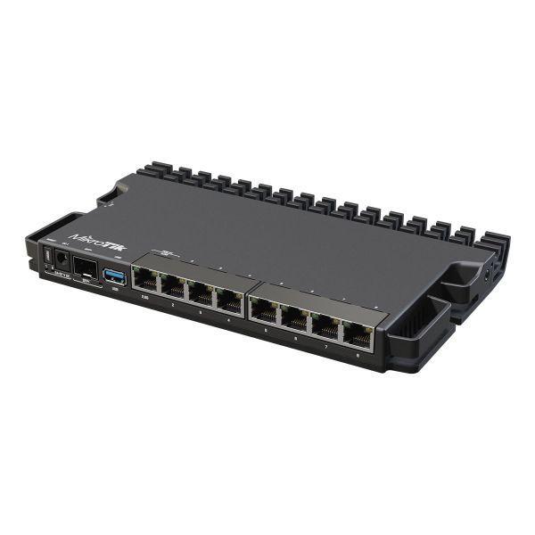 Router MIKROTIK RB5009UG+S+IN (Não suportado - 2.5 Gigabit Ethernet - USB 3.0 Type-A - Preto) — miniatura 2