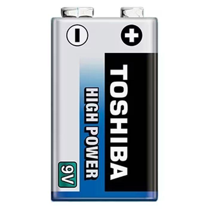 Pilha Alcalina TOSHIBA 6LR61GCP BP-1 (9V - Preto), miniatura 2