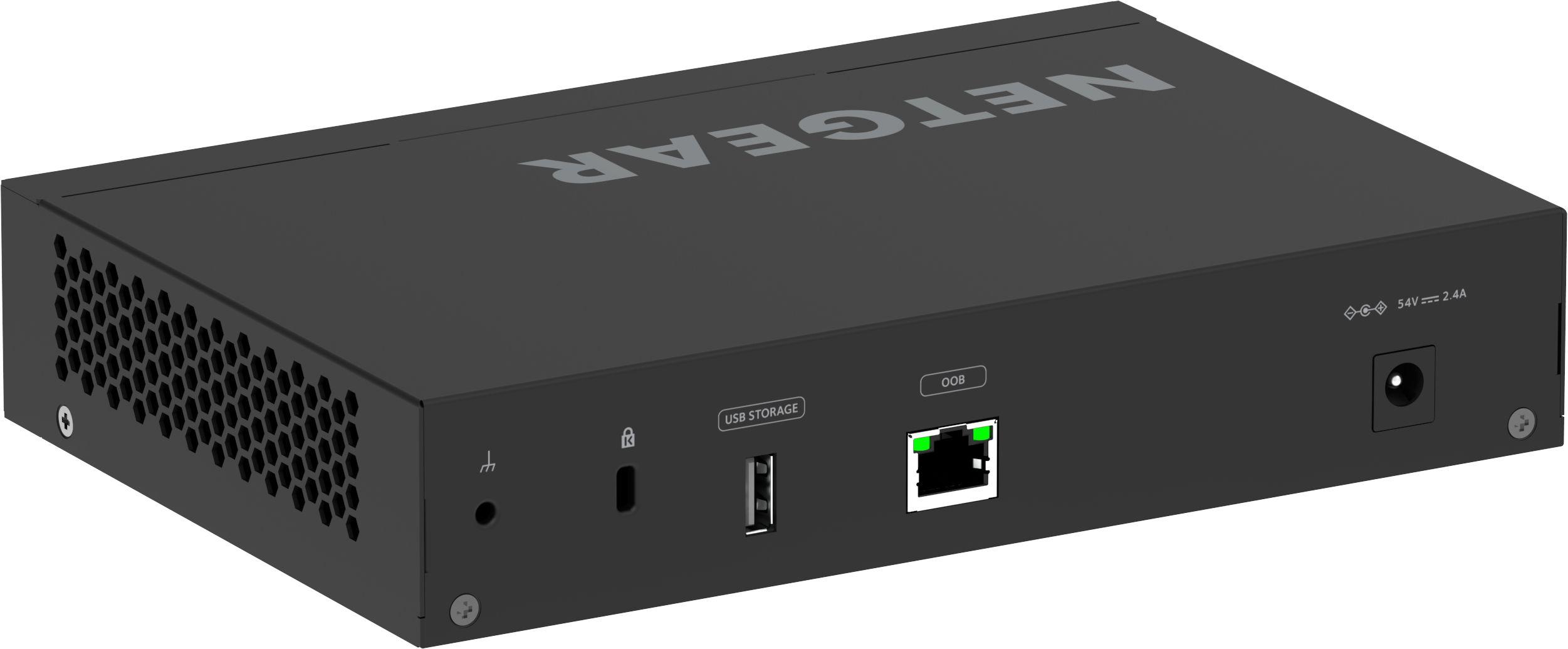 Switch Gerido NETGEAR GSM4210PD-100EUS (Gigabit Ethernet - 1 x Gigabit SFP - 24 Gbit/s - Preto), miniatura 6