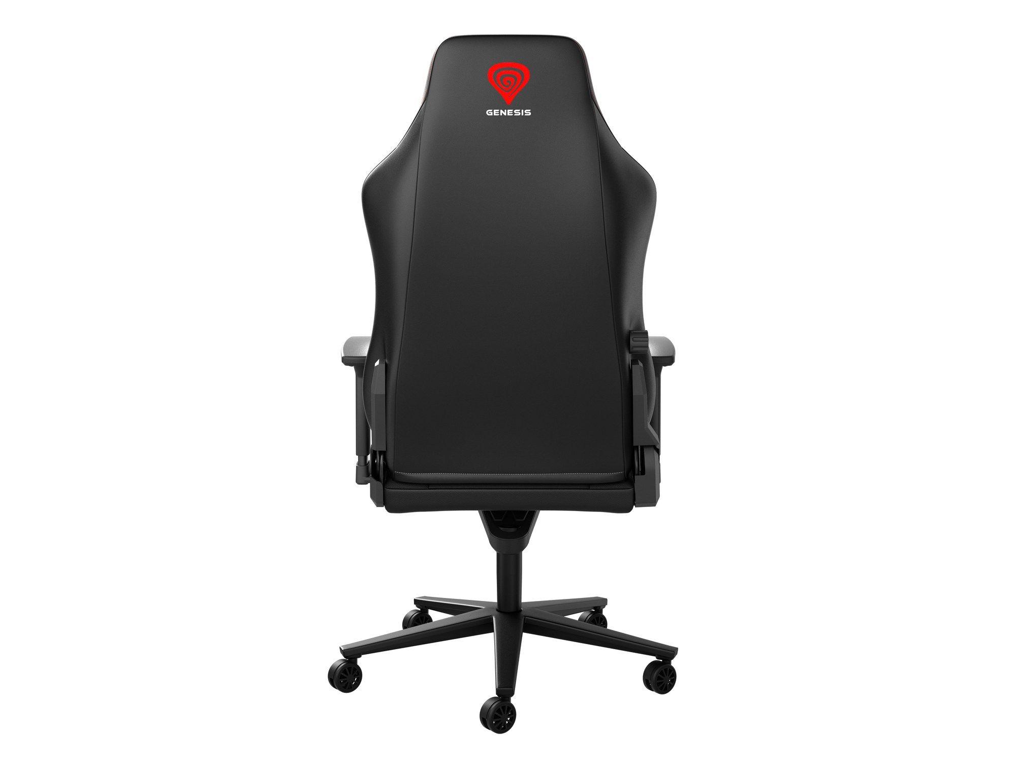 Cadeira Gaming GENESIS Nitro 890 G2 (150 kg - 134 cm - Tecido, Imitação de pele - Preto) — miniatura 4