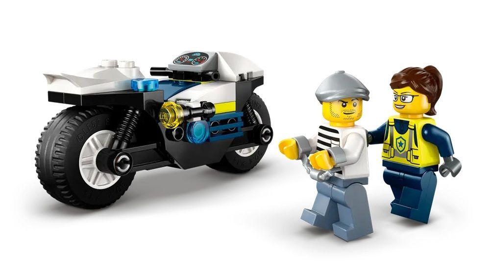 LEGO 60455 City Perseguição com Mota da Polícia (4+ anos - 65 peças), miniatura 5