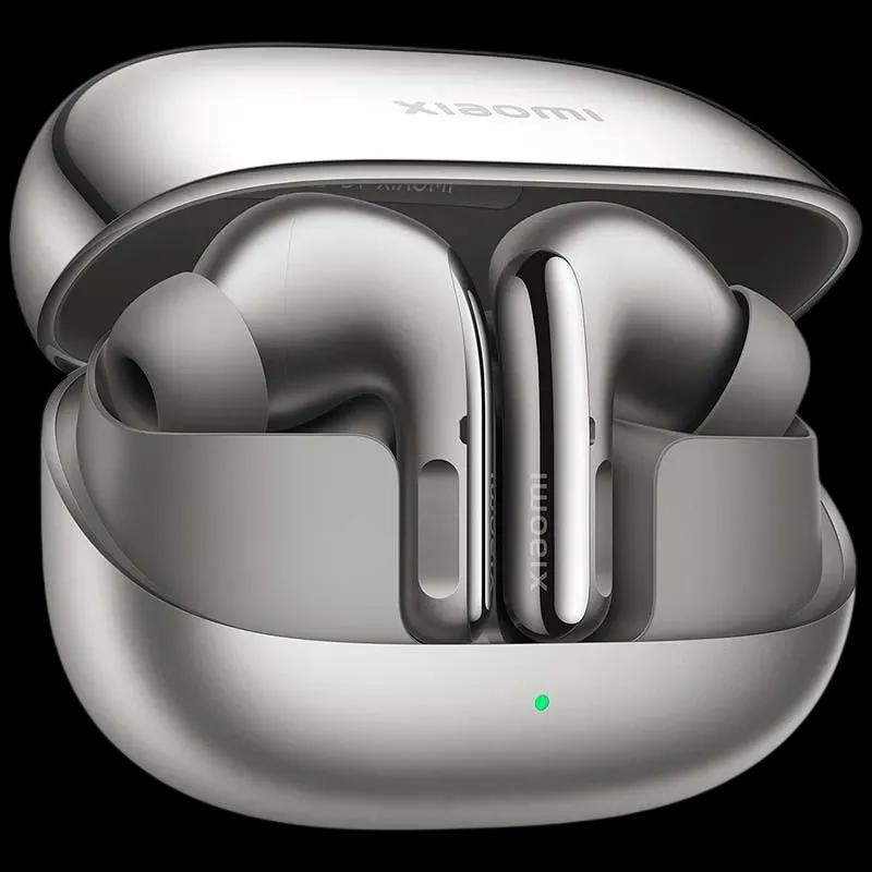 Auriculares XIAOMI Buds 5 Pro (True Wireless Stereo - Intra-aural - USB Type-C - Titânio Cinzento)