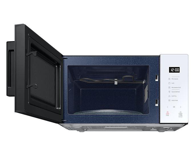 Micro-ondas Grill de Bancada SAMSUNG MG23T5018CW/EC (800 W - 1100 W - 23 l - Branco/Preto) — miniatura 5