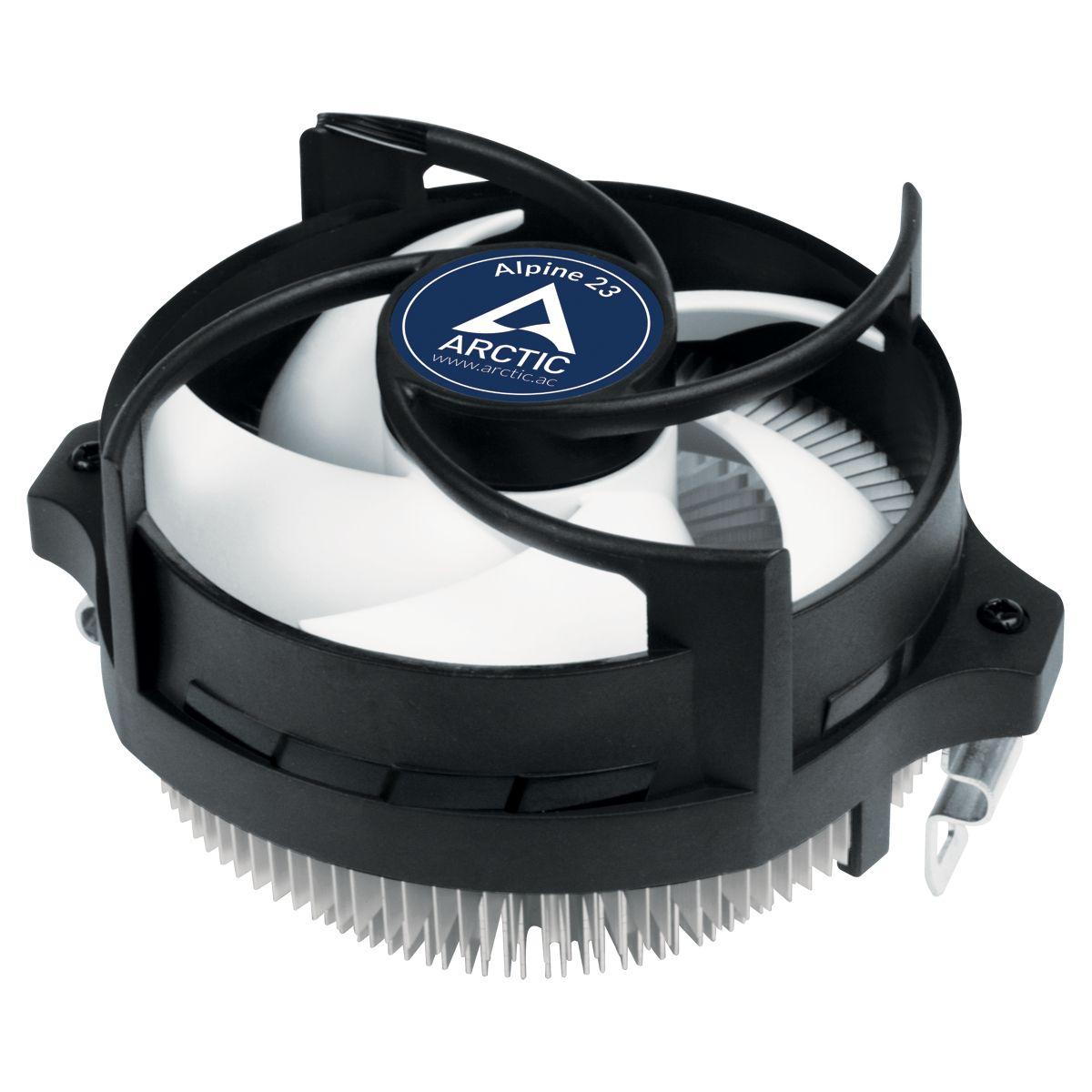 Cooler CPU ARCTIC Alpine 23 Compact (AM4, AM5 - AM5, AM4 - 90 mm - Alumínio e Preto)