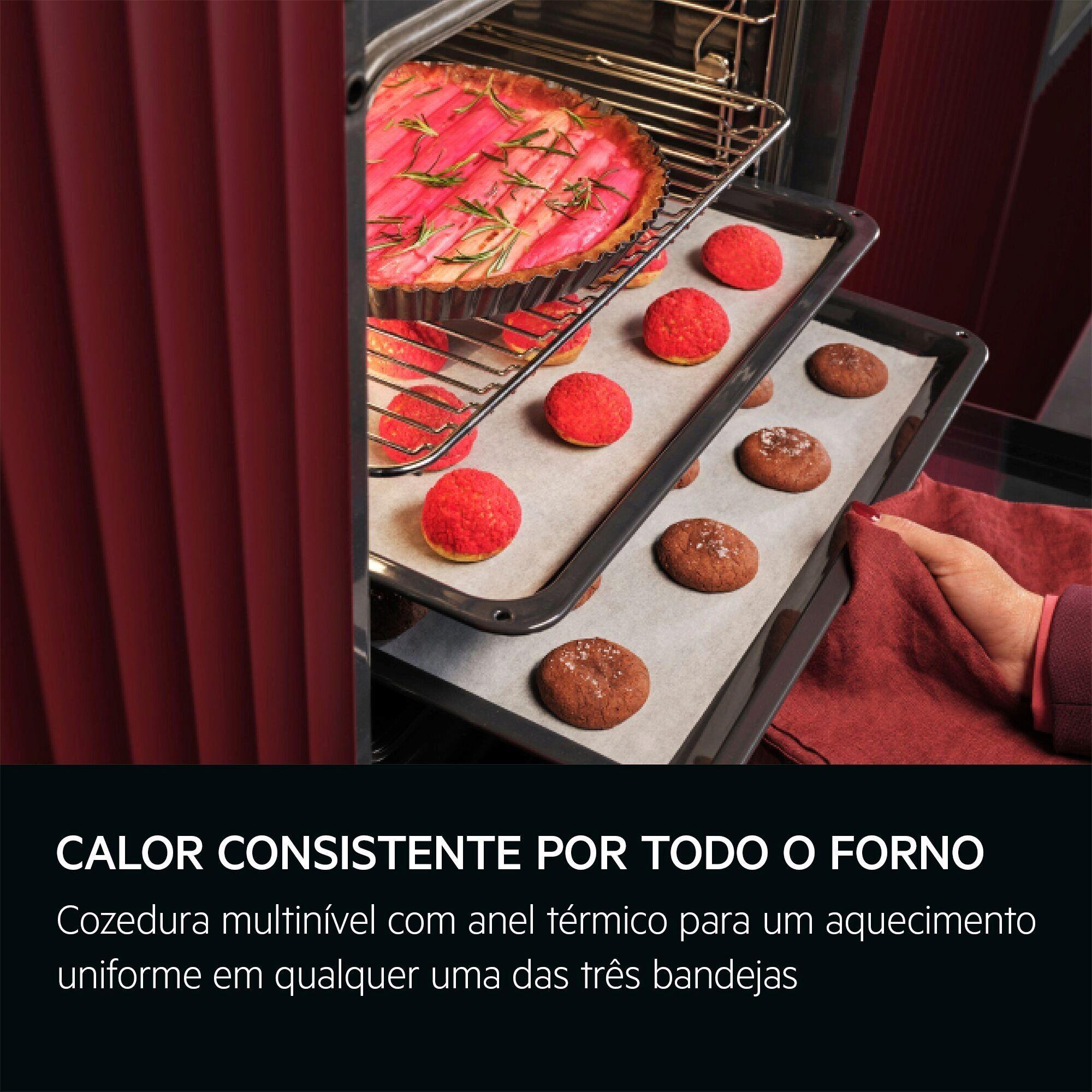 Forno Encastre AEG OU5AB21FSM (Forno elétrico - 72 l - Pirolítico - Preto), miniatura 11