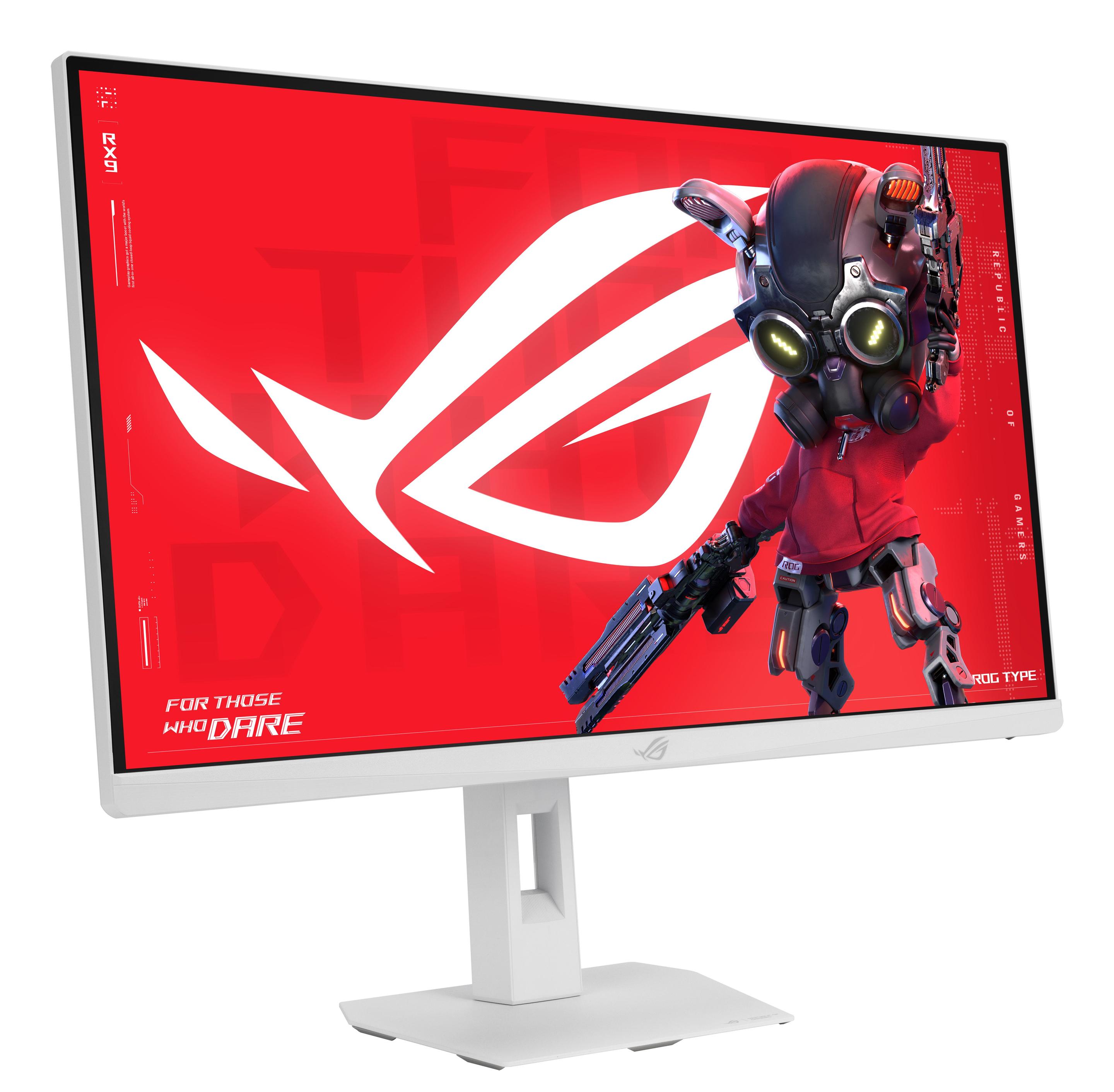 Monitor ASUS ROG Strix XG27ACMES-W (27" - Fast IPS - 255 Hz - Branco) — miniatura 3