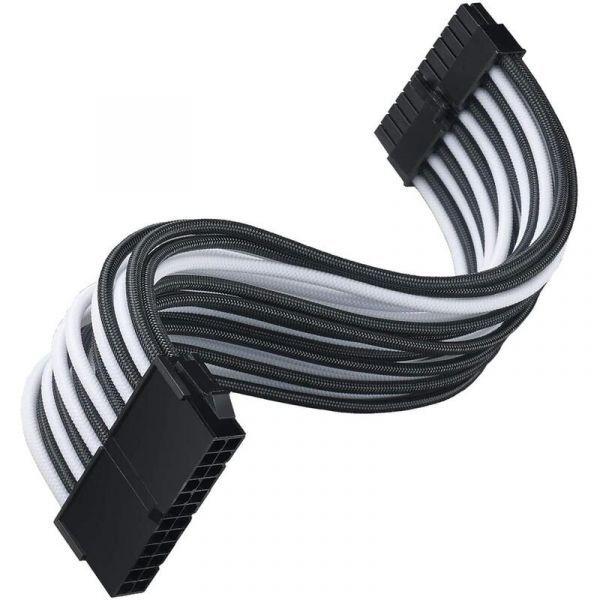 Cabo de Extensão de Alimentação ATX SILVERSTONE SST-PP07E-MBBW (Cobre - Preto e Branco), miniatura 2