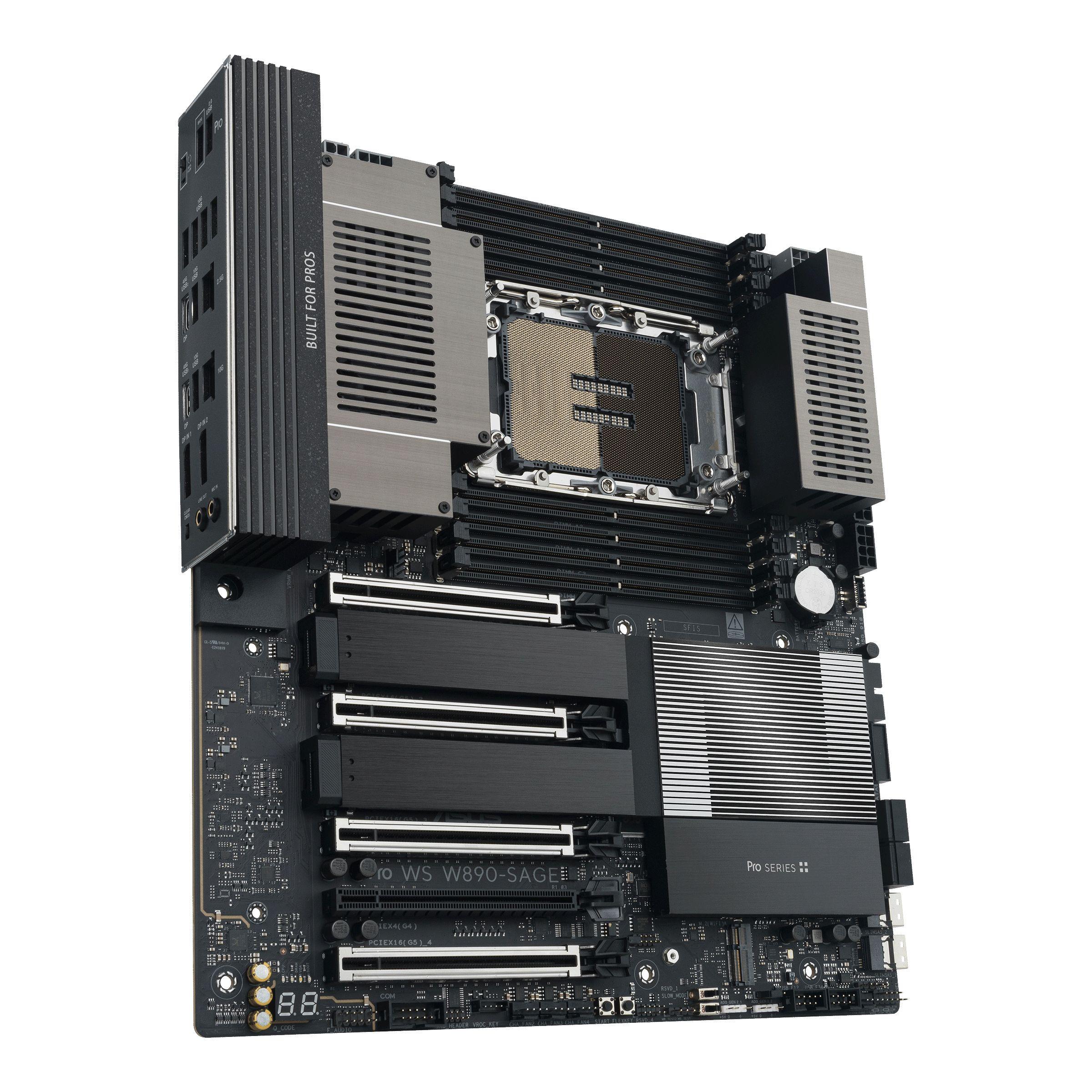 Motherboard ASUS PRO WS W890-SAGE (LGA 4710-2 - Intel Xeon - CEB - Preto), miniatura 5