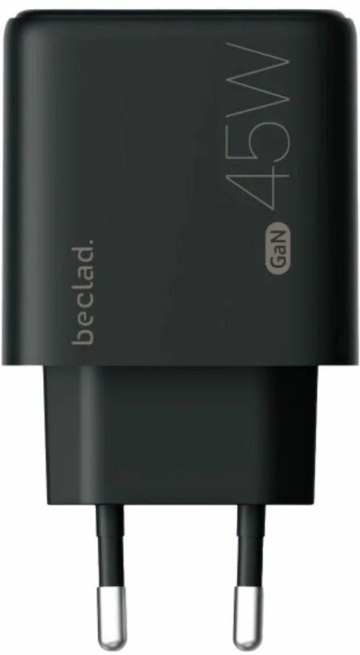 Carregador GaN BECLAD BE-PT745BG-GR (45 W - Preto), miniatura 3