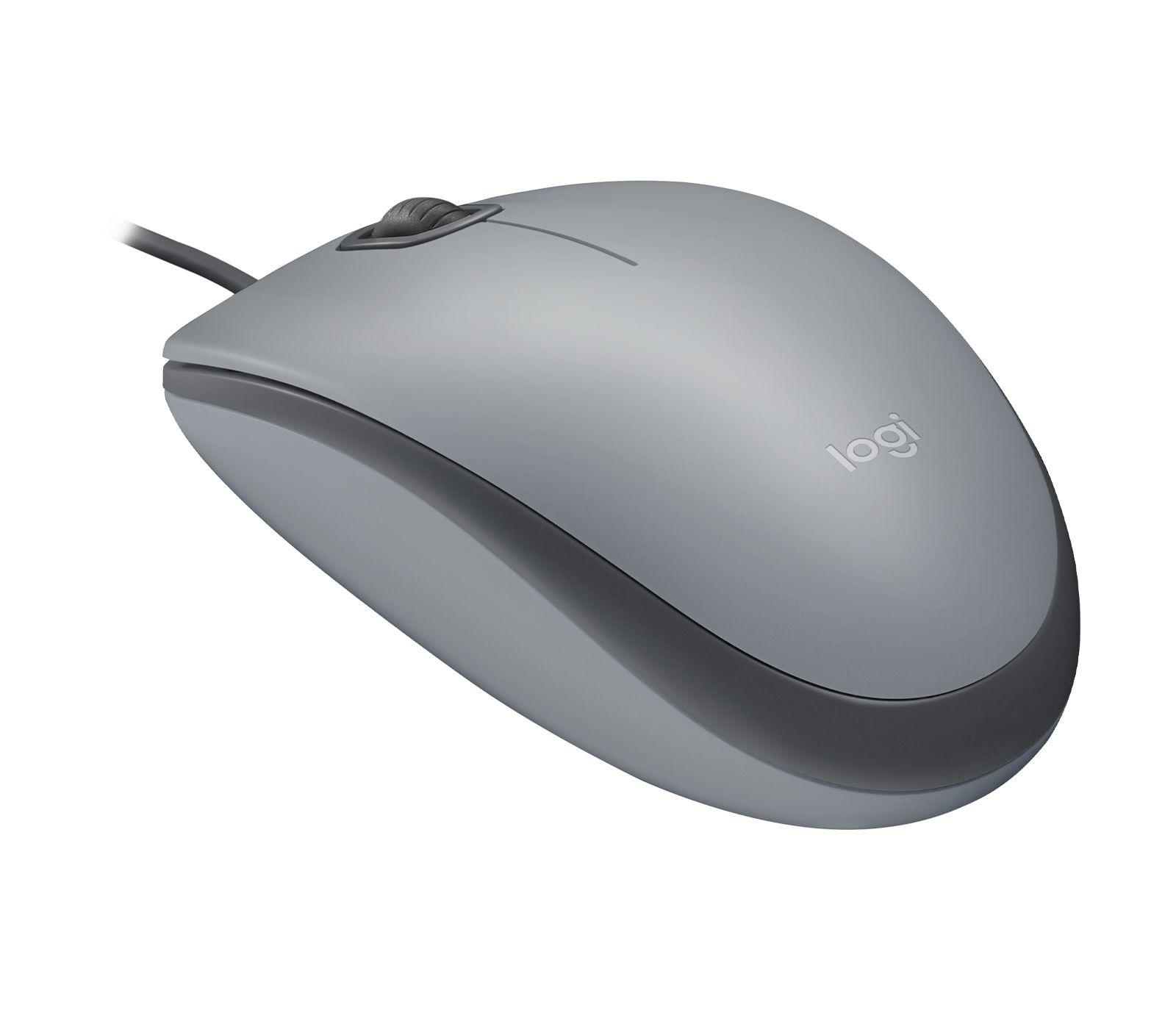 Rato LOGITECH M110 Silent (Ambidestro - 1000 DPI - Ótico - Cinzento)