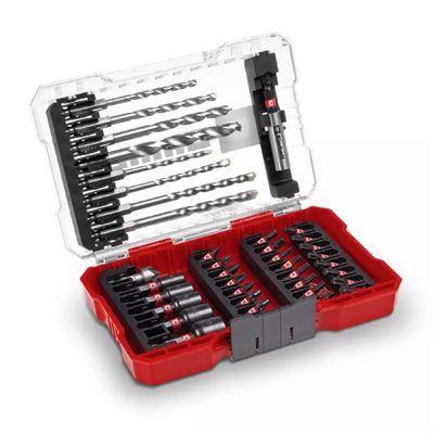 Conjunto de Pontas de Impacto e Brocas EINHELL-KWB 108763 (39 Peças - Estojo M-CASE)