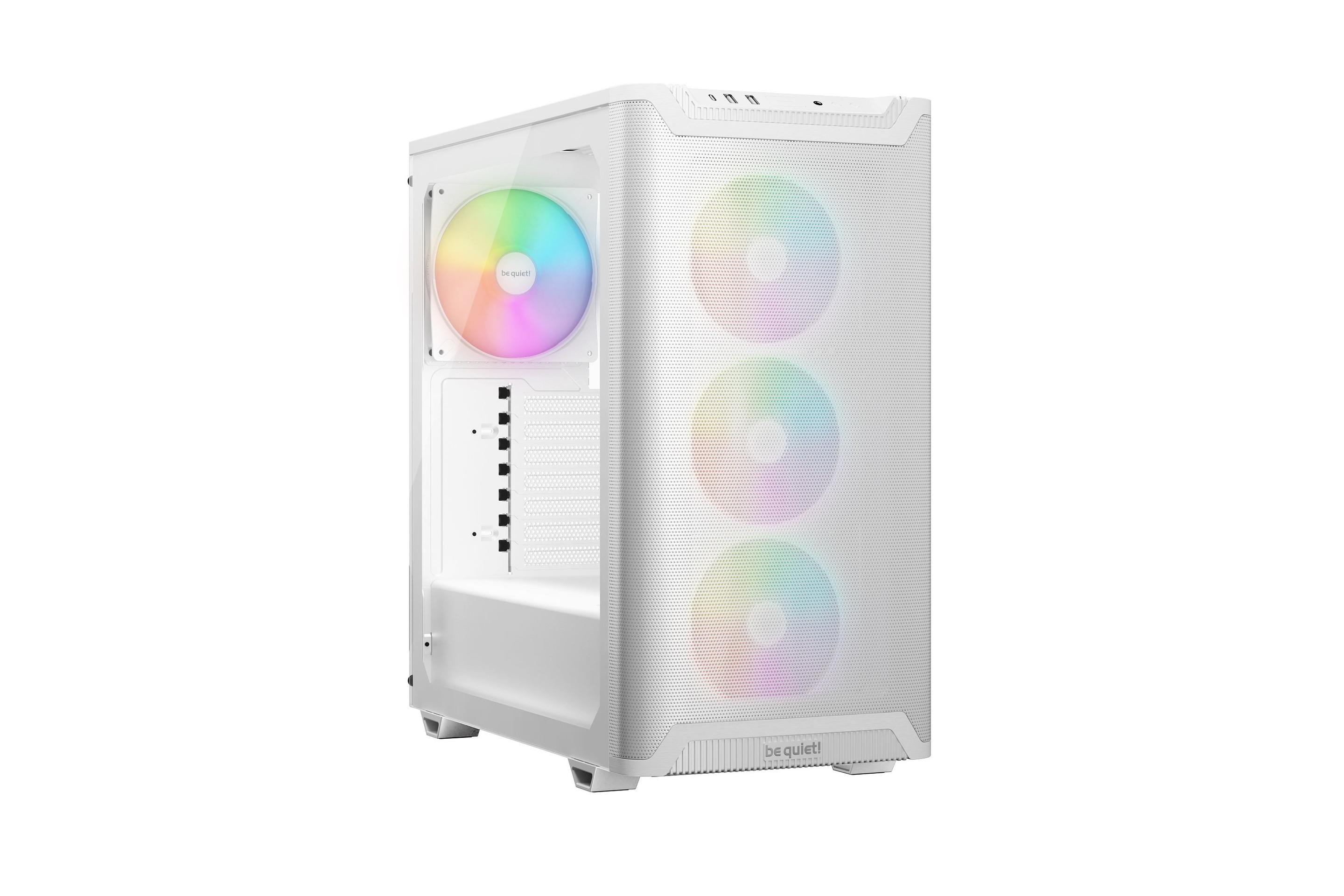 Caixa PC BE QUIET! Pure Base 501 LX (ATX, micro ATX, Mini-ATX - ATX, PS2 - Midi Tower - Branco)