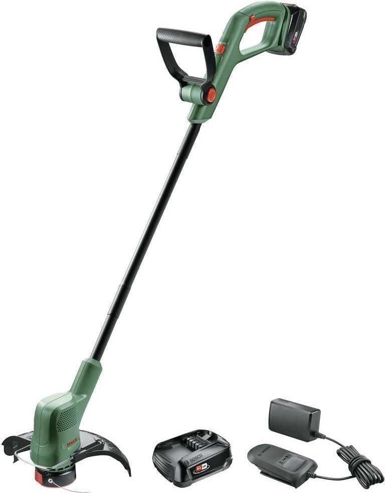 Aparador de Relva BOSCH EasyGrassCut 18V-26 (18V - Corte 26 cm - Preto e Verde)