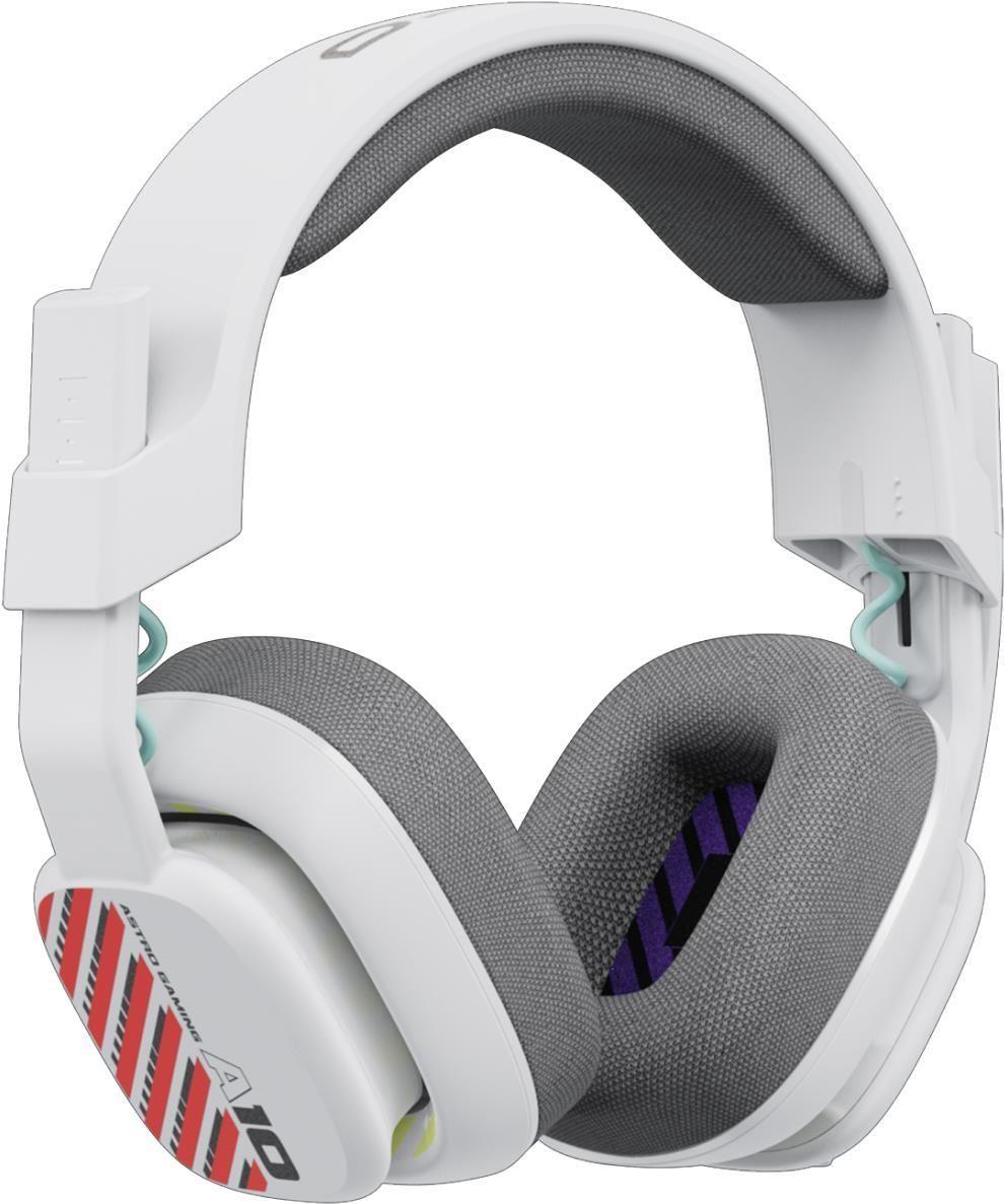 Headset Gaming LOGITECH ASTRO A10 Gen 2 (Binaural - Áudio por cabo, 3,5 mm - Circum-aural - Branco)