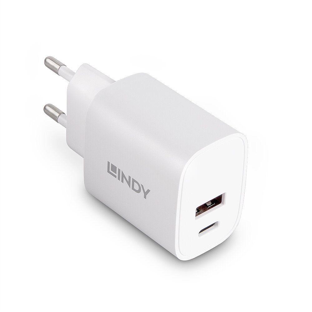 Carregador de Dispositivos Móveis LINDY 73413 (20 W - Branco), miniatura 3