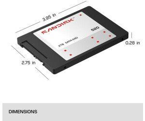 SSD SANDISK 520 SATA (1 TB - 2,5" - SATA) — miniatura 3