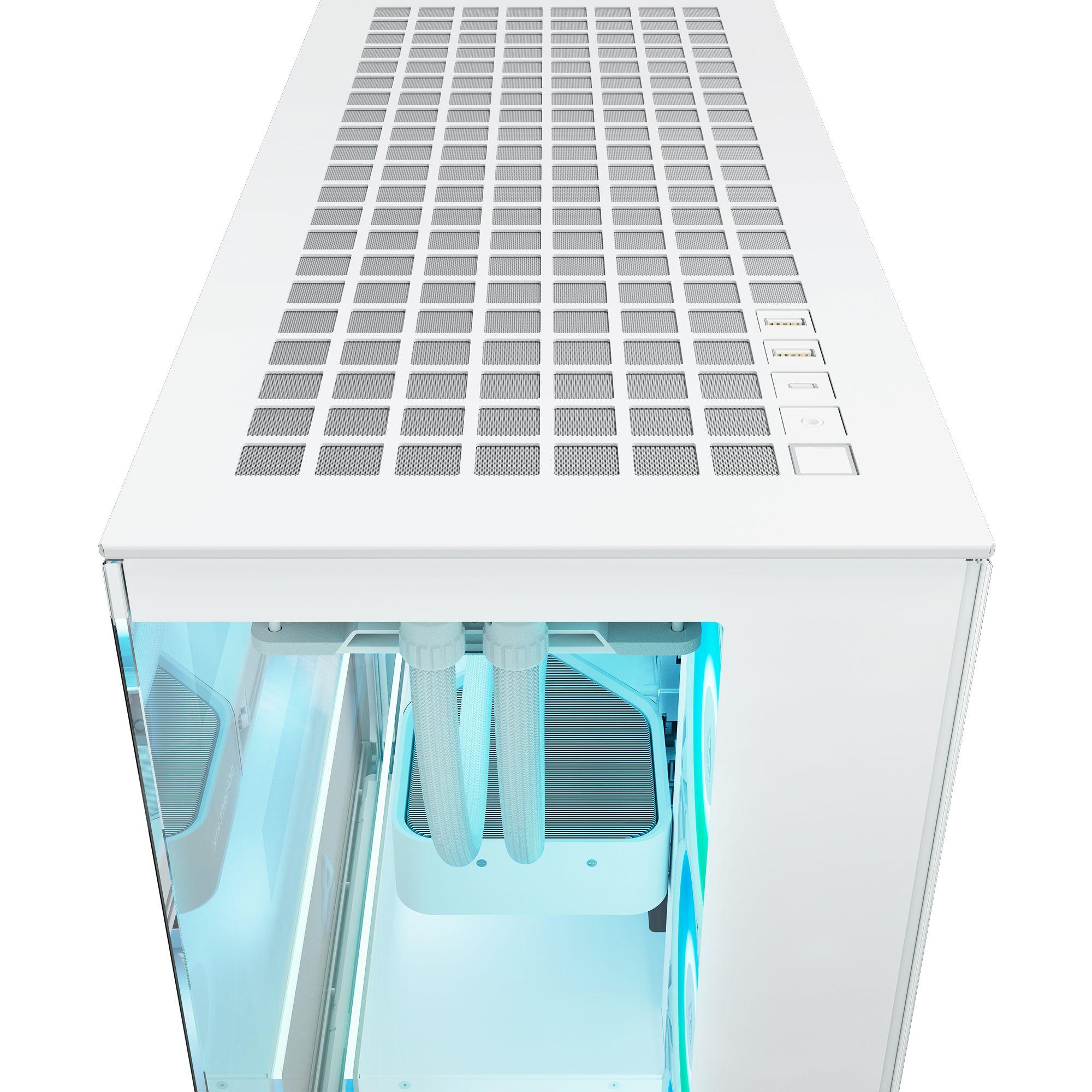 Caixa PC ARCTIC Xtender (EATX, Mini-ITX, ATX, micro-ATX - Midi Tower - Metal, Vidro temperado - Branco) — miniatura 5
