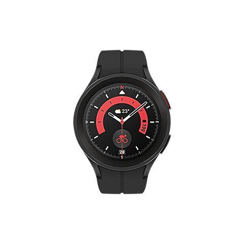 Smartwatch SAMSUNG Galaxy Watch5 Pro (Redondo - Wear OS - Super AMOLED - Preto Titânio)
