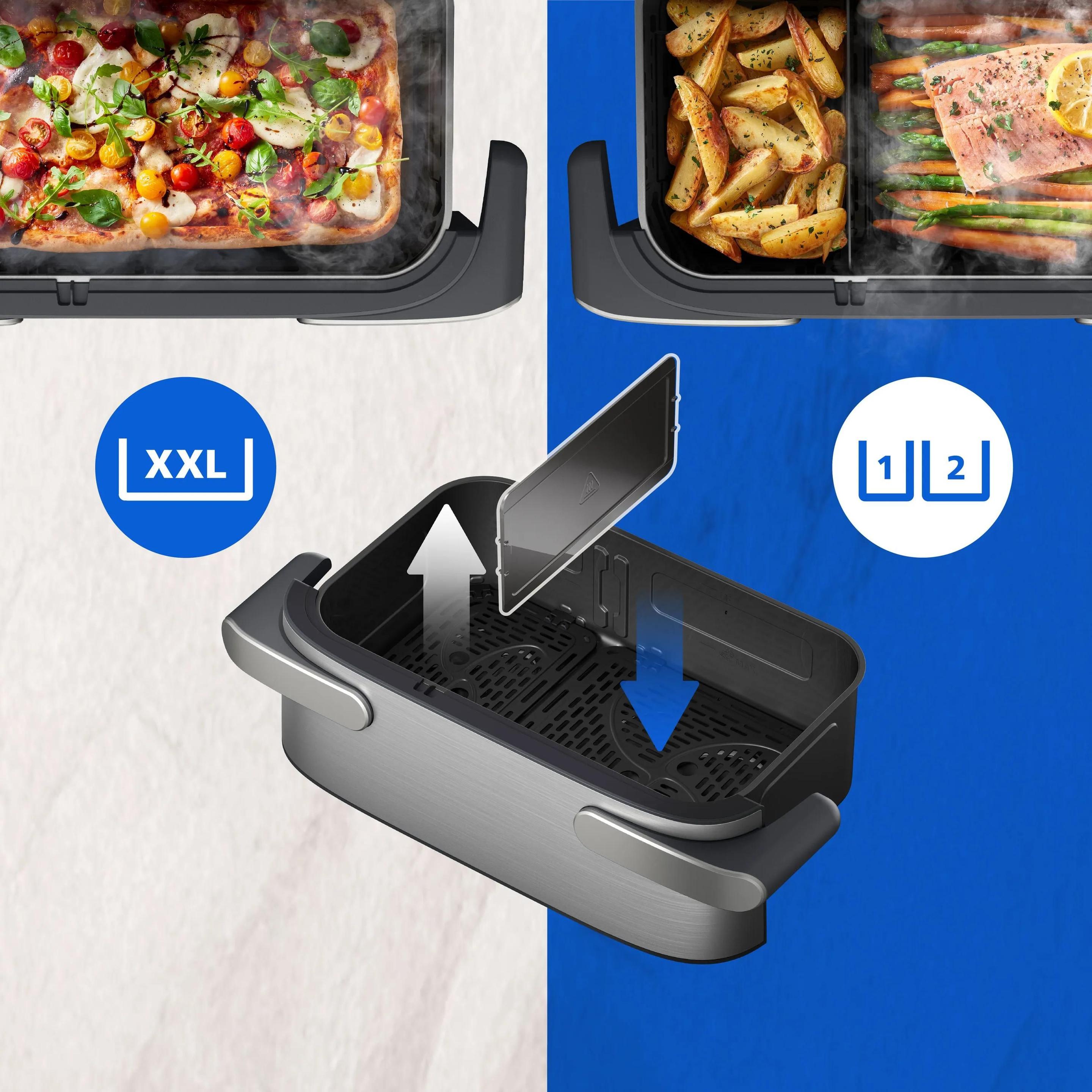 Fritadeira Independente PHILIPS NA565/02 (2750 W - 200 °C - 40 °C), miniatura 4